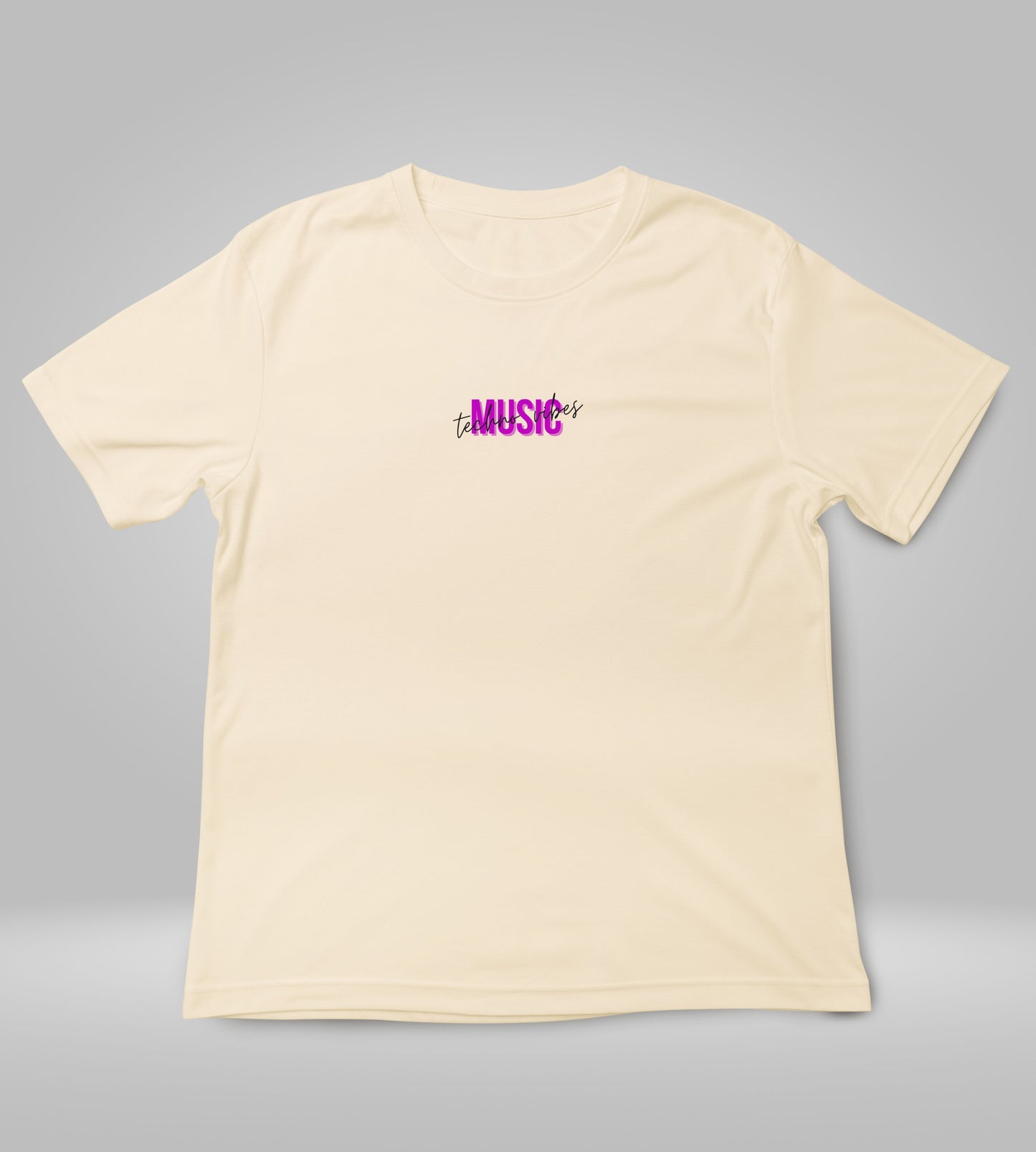 Techno Vibes - T-Shirt Techno - Beige